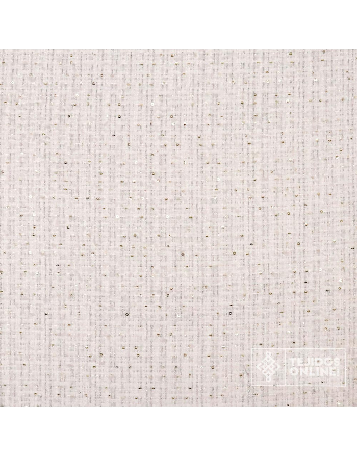 Tela Falso Chanel Blanco Boutique - Comprar Tela de Chanel - Imagen 3