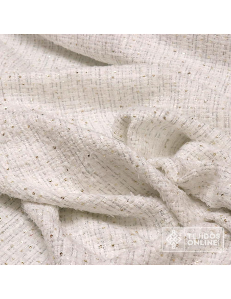 Tela Falso Chanel Blanco Boutique - Comprar Tela de Chanel - Imagen 2