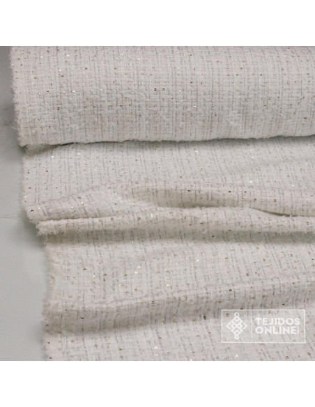 Tela Falso Chanel Blanco Boutique - Comprar Tela de Chanel - Imagen 4