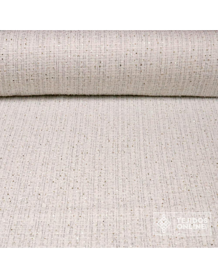 Tela Falso Chanel Blanco Boutique - Comprar Tela de Chanel - Imagen 1