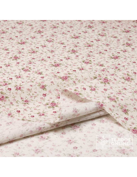 Tela de Flores Sheila - Telas Infantiles con Flores - Imagen 3