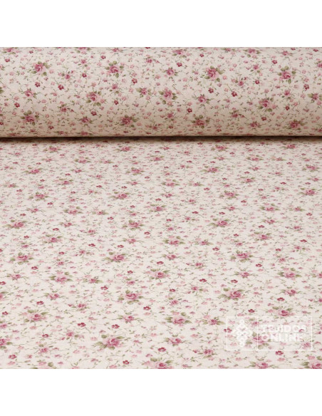 Tela de Flores Sheila - Telas Infantiles con Flores - Imagen 1