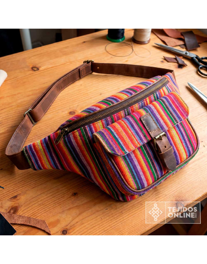 Tela Alpujarreña Multicolor Arcoiris - Comprar Tela Alpujarreña - Imagen 4