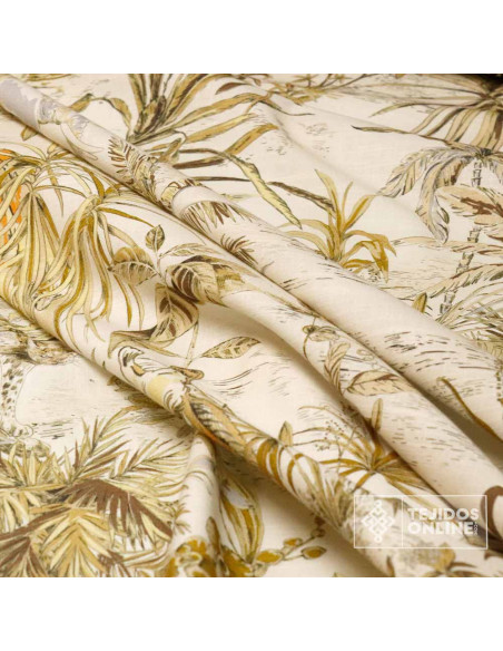 Tela de Lino Safari | Telas de Lino Estampadas - Imagen 3
