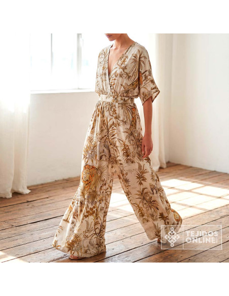 Tela de Lino Safari | Telas de Lino Estampadas - Imagen 2