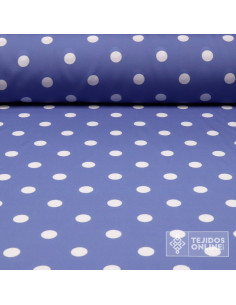 Tela Azafata Lunar Blanco Big |Telas para Flamenca - Imagen 1