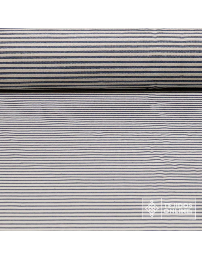 Tela de Rayas Hogar - Telas de Cortinas y Tapicería - Imagen 1