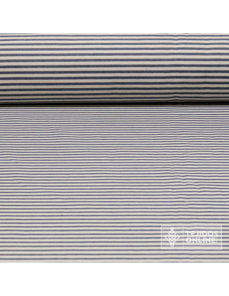 Tela de Rayas Hogar - Telas de Cortinas y Tapicería - Imagen 1