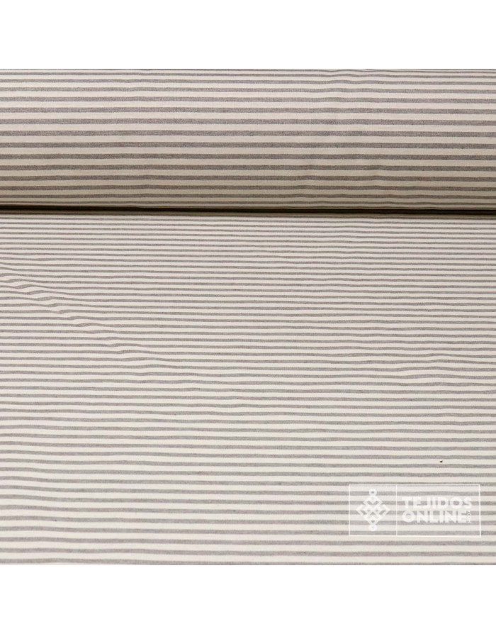 Tela de Rayas Hogar - Telas de Cortinas y Tapicería - Imagen 1