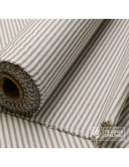 Tela de Rayas Hogar - Telas de Cortinas y Tapicería - Imagen 3