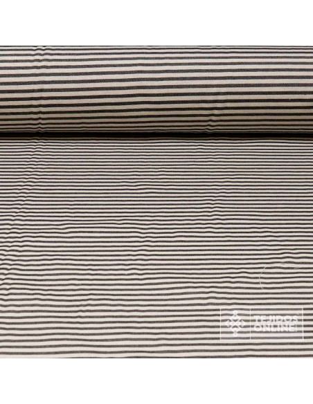 Tela de Rayas Hogar - Telas de Cortinas y Tapicería - Imagen 1