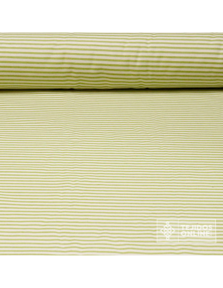 Tela de Rayas Hogar - Telas de Cortinas y Tapicería - Imagen 1