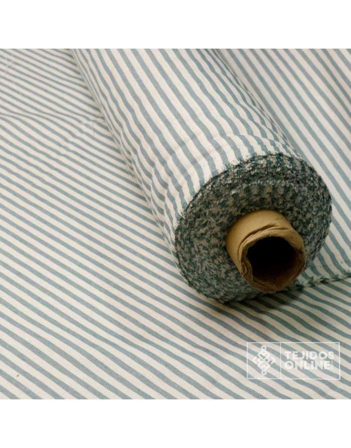 Tela de Rayas Hogar - Telas de Cortinas y Tapicería - Imagen 3