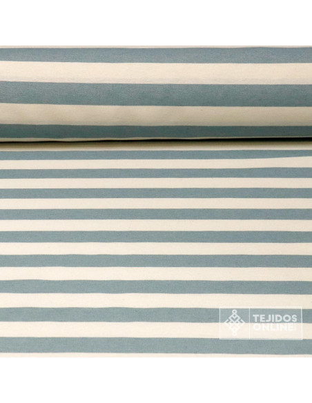 Tela de Rayas 2.50 cm - Telas de Cortinas y Tapicería - Imagen 1