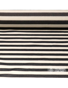 Tela de Rayas 2.50 cm - Telas de Cortinas y Tapicería - Imagen 2