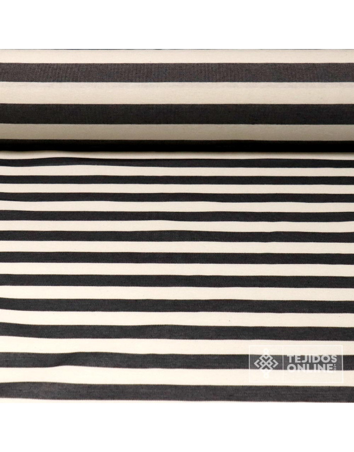 Tela de Rayas 2.50 cm - Telas de Cortinas y Tapicería - Imagen 1