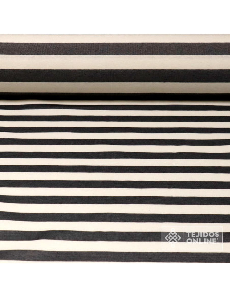 Tela de Rayas 2.50 cm - Telas de Cortinas y Tapicería - Imagen 1