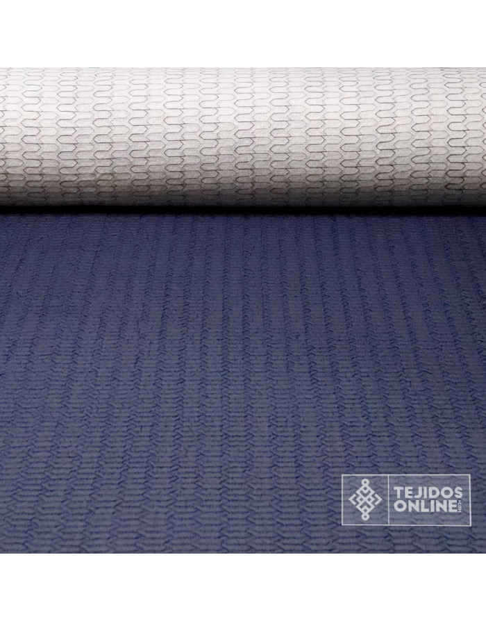 Tela Acolchada Azul Marino  | Venta de Telas Online - Imagen 1