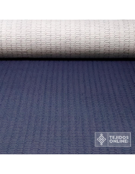Tela Acolchada Azul Marino  | Venta de Telas Online - Imagen 1
