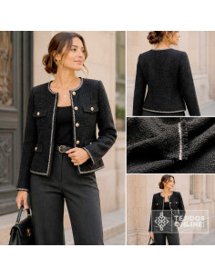 Lana Negra Cheviot - Nueva Colección Otoño e Invierno 26/27 - Imagen 2