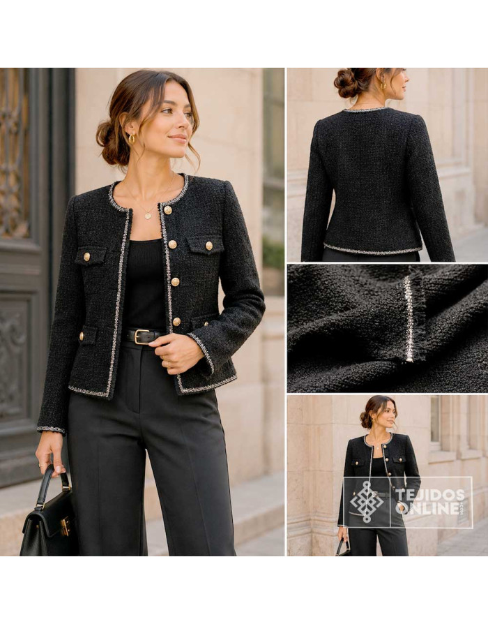 Lana Negra Cheviot - Nueva Colección Otoño e Invierno 26/27 - Imagen 2