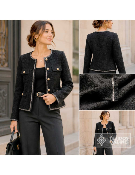Lana Negra Cheviot - Nueva Colección Otoño e Invierno 26/27 - Imagen 2