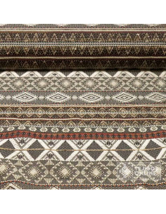 Tela Jacquard Azteca en Lana - Telas de Moda - Imagen 1