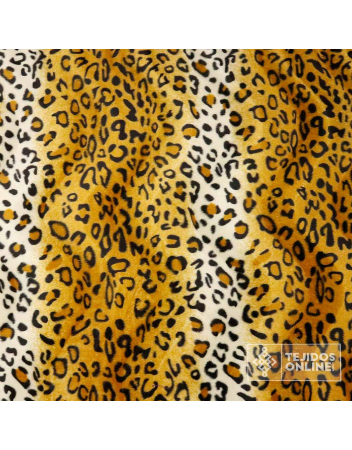 Tela de Pelo Lince - Tela Pelos Animal Print - TejidosOnline - Imagen 2