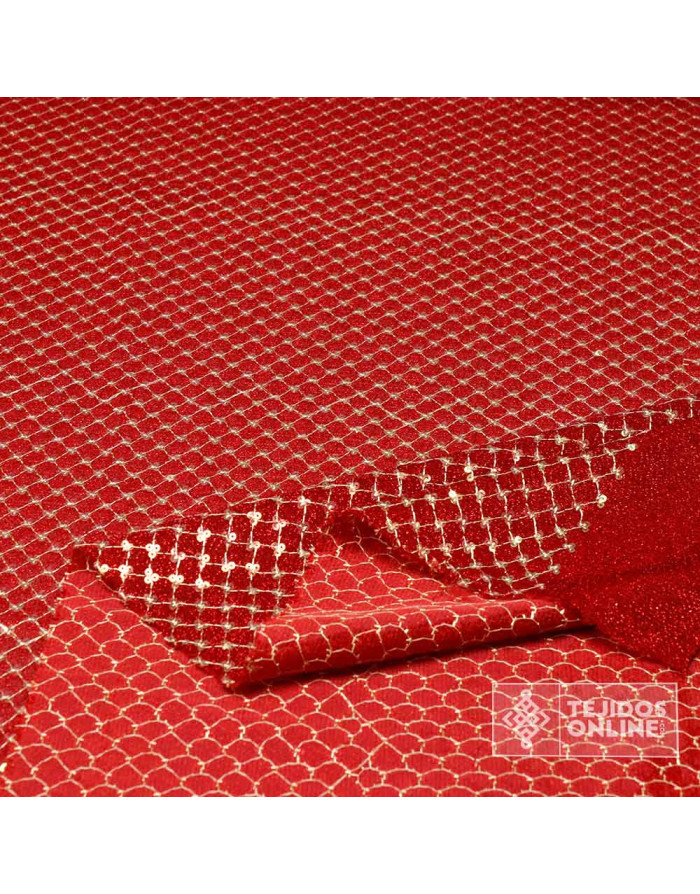 Tela Fantasía Danza del Vientre: Telas de Carnaval - Imagen 3