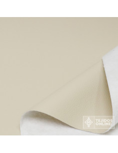 Polipiel Lisa Beige | Telas de Polipiel Baratas - ¡Compra Ahora! - Imagen 2
