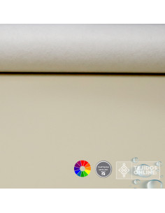 Polipiel Lisa Beige | Telas de Polipiel Baratas - ¡Compra Ahora! - Imagen 1