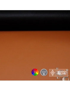 Tela de Polipiel Lisa Camel - Tapiza y Decora al Mejor Precio - Imagen 1