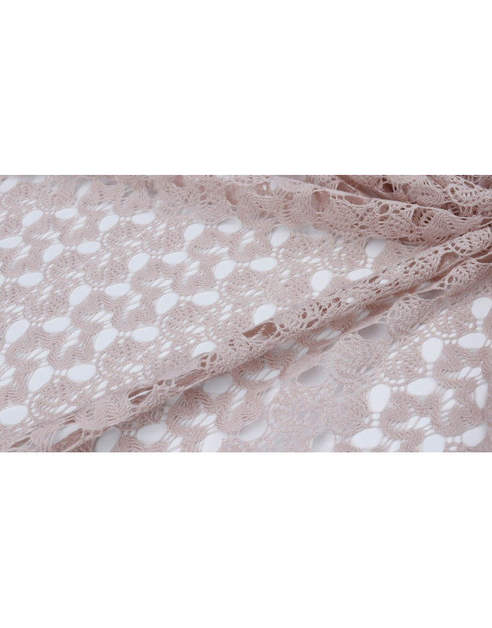 Guipur Red Nude Olas