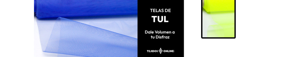 Tela Tul para Disfraces - Barata y en Todos los Colores