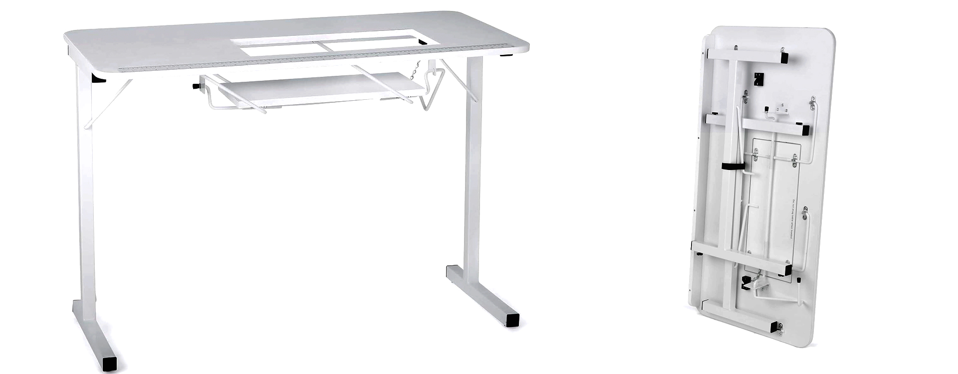 mesa blanca manualidades