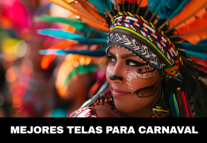 Telas para el carnaval 2025: ¡Todas las novedades!