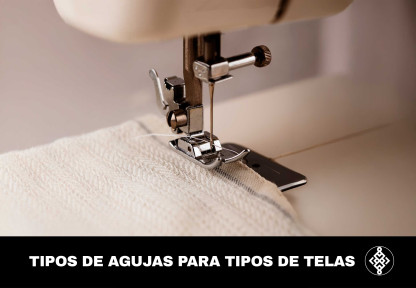Tipos de agujas para coser con cada Tela | TejidosOnline.com