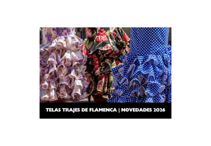 Estas son las novedades y tendencias en telas flamencas para 2026